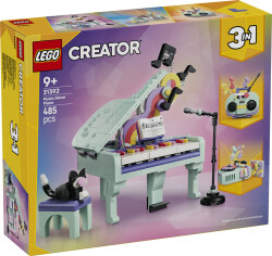 31392 LEGO® Creator Müzikal Dekor Kedili Piyano - Creator 3-in-1 (1)