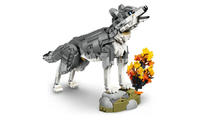 31393 LEGO® Creator Ormanı Hayvanları: Gri Kurt - 3