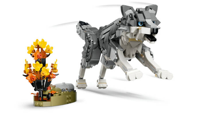 31393 LEGO® Creator Ormanı Hayvanları: Gri Kurt - 6