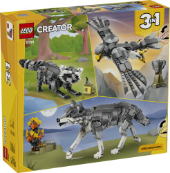 31393 LEGO® Creator Ormanı Hayvanları: Gri Kurt - 7