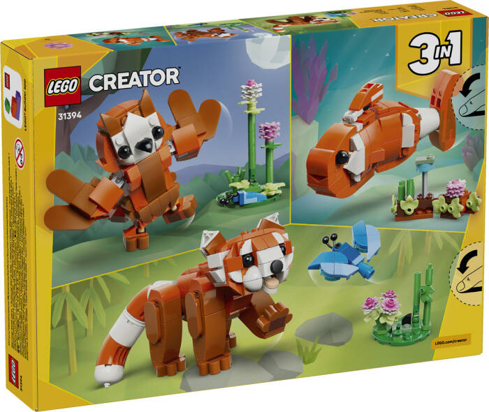 31394 LEGO® Creator 3’ü 1 Arada Sevimli Hayvanlar: Kızıl Panda - 7