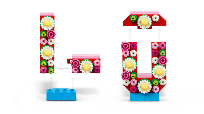 40867 LEGO® Iconic Love Harfleri - 6