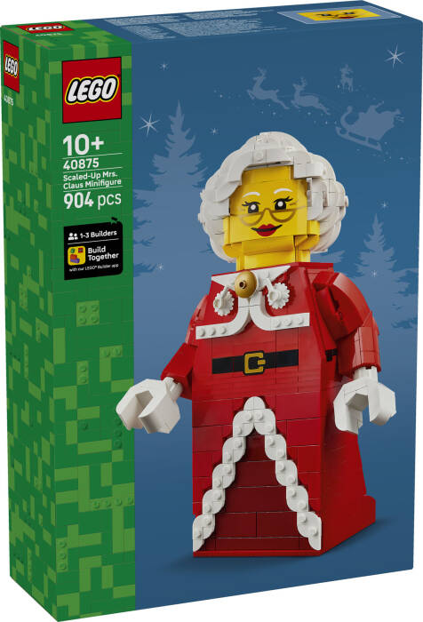 40875 LEGO® LEGO Iconic Büyük Boyutlu Noel Anne Minifigürü - 2