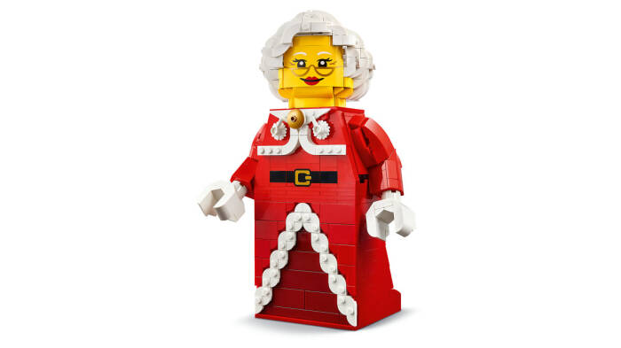 40875 LEGO® LEGO Iconic Büyük Boyutlu Noel Anne Minifigürü - 3