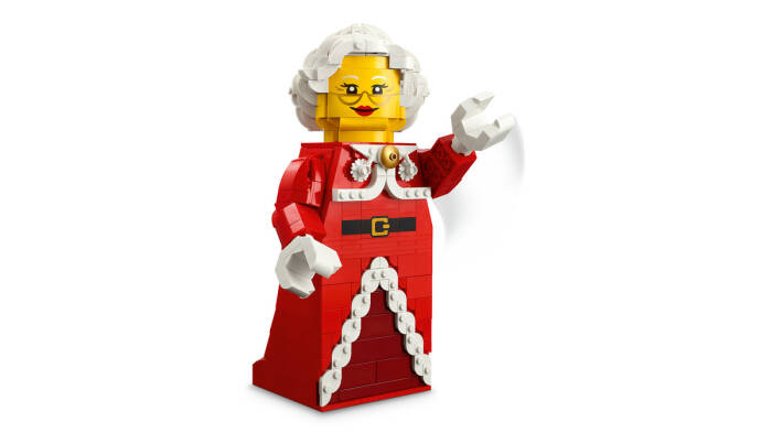 40875 LEGO® LEGO Iconic Büyük Boyutlu Noel Anne Minifigürü - 4
