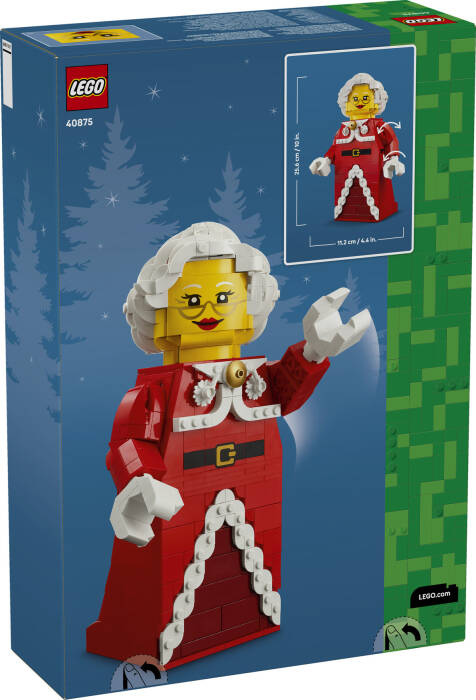 40875 LEGO® LEGO Iconic Büyük Boyutlu Noel Anne Minifigürü - 6