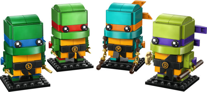 40878 LEGO® BrickHeadz Ninja Kaplumbağalar Figürleri - BrickHeadz