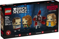 40879 LEGO® Stranger Things Eleven, Max, Demogorgon ve Holly Figürleri - BrickHeadz (1)