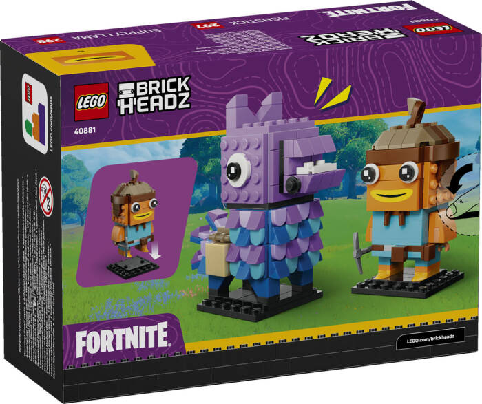 40881 LEGO® Fortnite Mühimmat Laması ve Japon Balığı Figürleri - 7