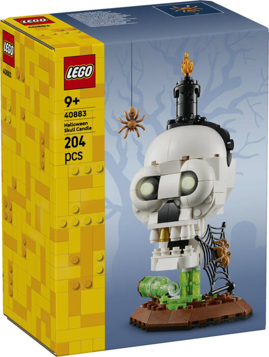 40883 LEGO® LEGO Iconic Cadılar Bayramı Kafatası Mumu - 2
