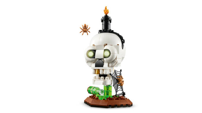 40883 LEGO® LEGO Iconic Cadılar Bayramı Kafatası Mumu - 3