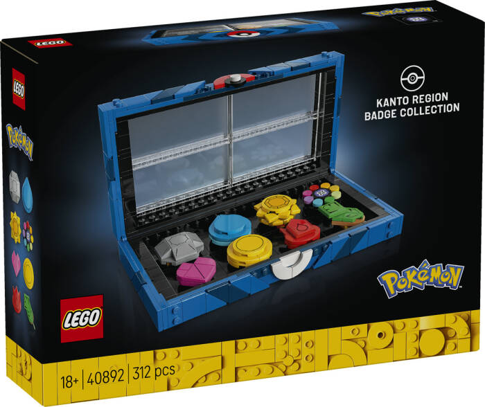 40892 LEGO® Pokémon Kanto Bölgesi Rozeti Koleksiyonu - 2