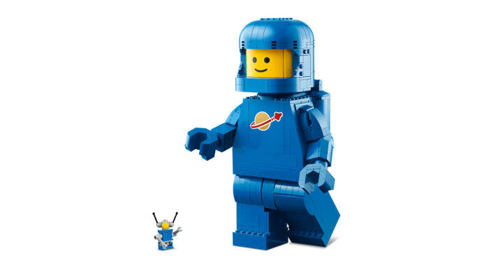40921 LEGO® LEGO Iconic Büyük Mavi Astronot Minifigürü - 3