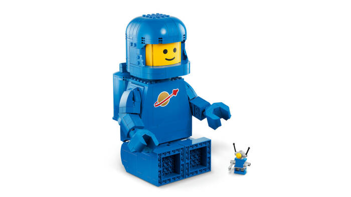 40921 LEGO® LEGO Iconic Büyük Mavi Astronot Minifigürü - 4