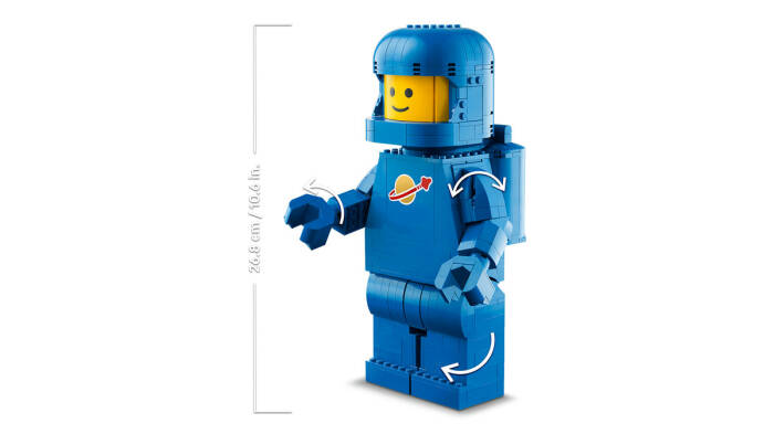 40921 LEGO® LEGO Iconic Büyük Mavi Astronot Minifigürü - 6