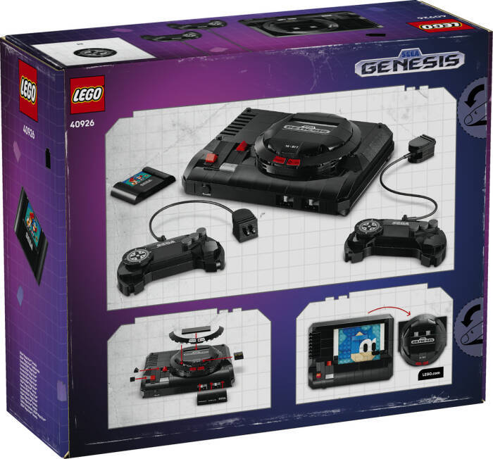 40926 LEGO® LEGO Iconic SEGA® Mega Drive™ Konsolu - 7