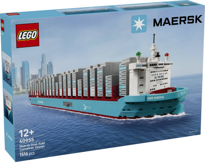 40955 LEGO® LEGO Iconic Maersk Çift Yakıtlı Konteyner Gemisi - 2