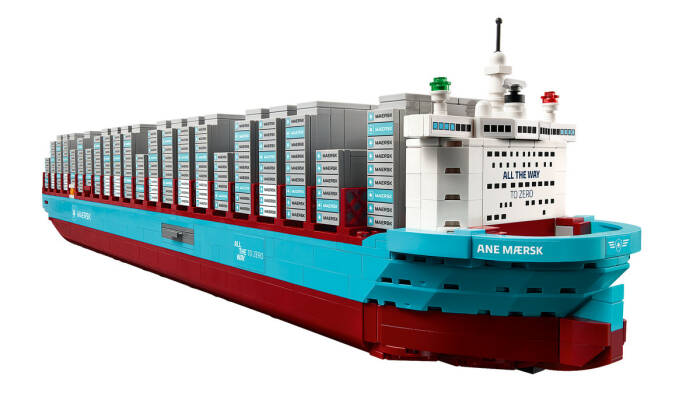 40955 LEGO® LEGO Iconic Maersk Çift Yakıtlı Konteyner Gemisi - 3