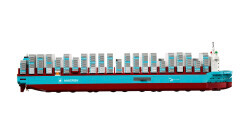 40955 LEGO® LEGO Iconic Maersk Çift Yakıtlı Konteyner Gemisi - 5
