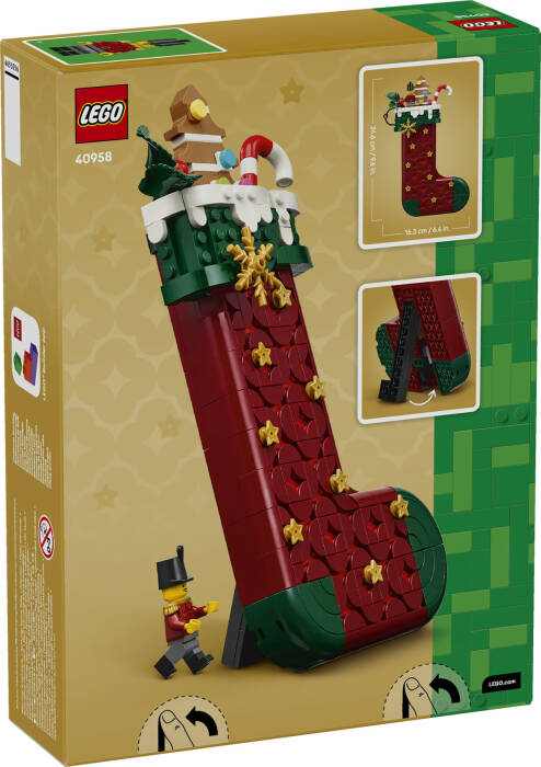 40958 LEGO® LEGO Iconic Yılbaşı Çorabı - 7
