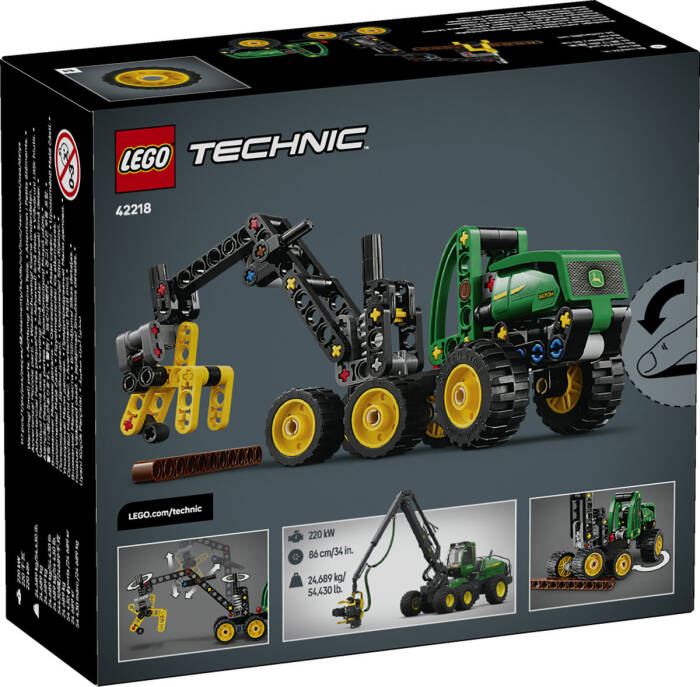 42218 LEGO® Technic John Deere 1470H Tekerlekli Orman Makinesi - 7