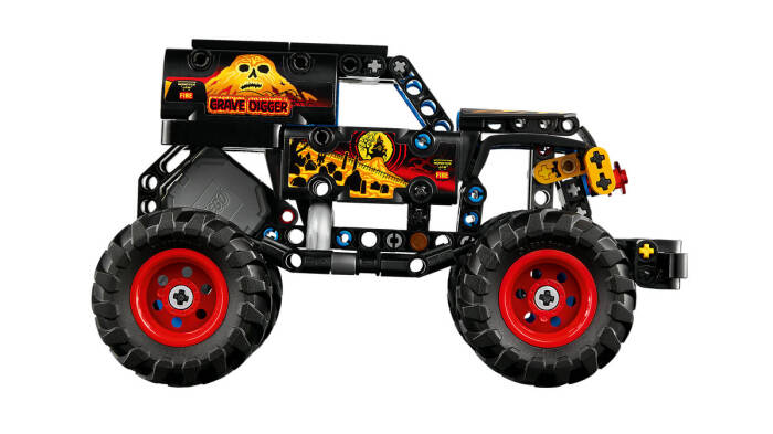 42219 LEGO® Technic Monster Jam™ Grave Digger™ Ateş ve Buz - 5