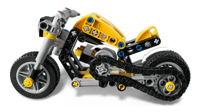 42225 LEGO® Technic Sarı Motosiklet - 6