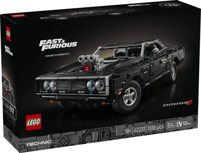42231 LEGO® Technic Fast and Furious Dodge Charger R/T Araba - 2