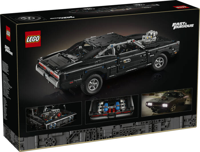 42231 LEGO® Technic Fast and Furious Dodge Charger R/T Araba - 7