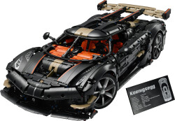 42232 LEGO® Technic Koenigsegg Sadair's Spear Mega Araba - 1