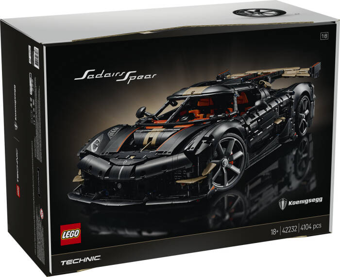 42232 LEGO® Technic Koenigsegg Sadair's Spear Mega Araba - 6