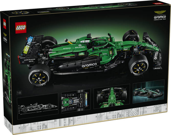 42240 LEGO® Technic Aston Martin Aramco AMR25 F1® Araba - 6