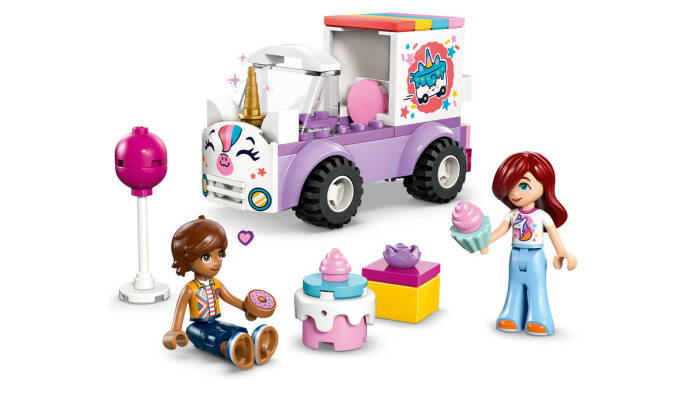 42675 LEGO® Friends Tek Boynuzlu At Pasta Dağıtım Arabası - 3