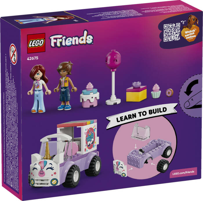 42675 LEGO® Friends Tek Boynuzlu At Pasta Dağıtım Arabası - 6