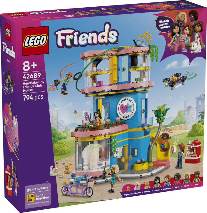 42689 LEGO® Friends Heartlake Şehri Friends Kulüp Evi - 2
