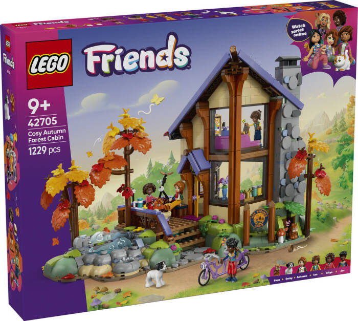 42705 LEGO® Friends Şirin Sonbahar Orman Kulübesi - 2