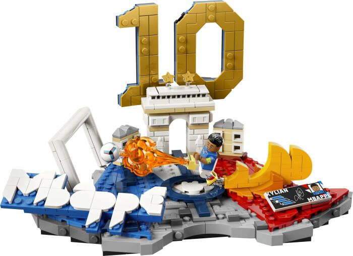 43013 LEGO® Editions Kylian Mbappé – Unutulmaz Futbol Anları - LEGO Editions