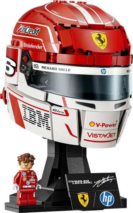 43014 LEGO® Editions Scuderia Ferrari HP Charles Leclerc Kaskı - 1