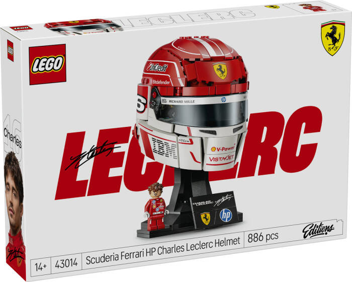 43014 LEGO® Editions Scuderia Ferrari HP Charles Leclerc Kaskı - 2