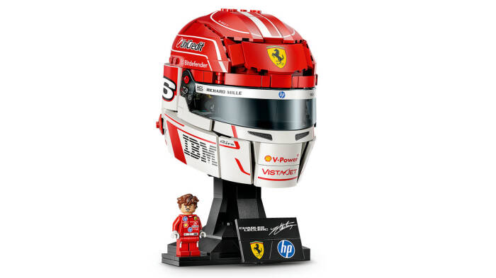 43014 LEGO® Editions Scuderia Ferrari HP Charles Leclerc Kaskı - 3