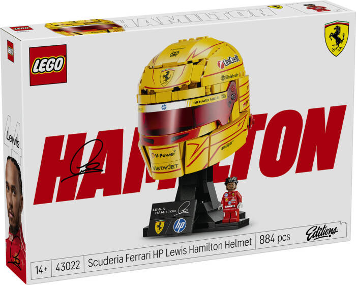 43022 LEGO® Editions Scuderia Ferrari HP Lewis Hamilton Kaskı - 2