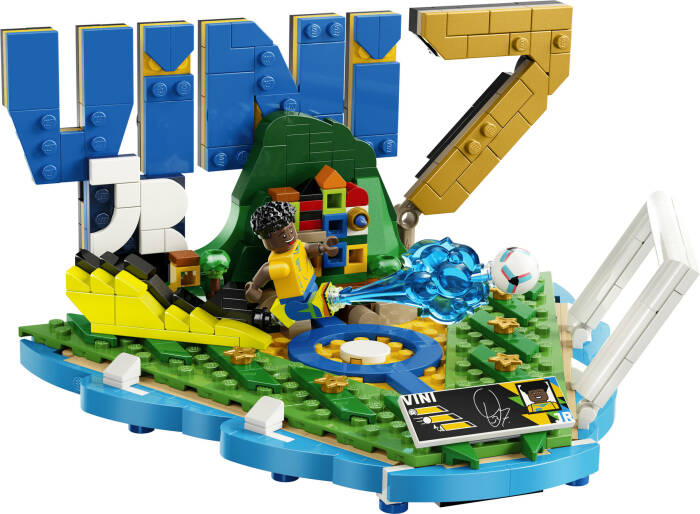 43027 LEGO® Editions Vini Jr. – Unutulmaz Futbol Anları - LEGO Editions