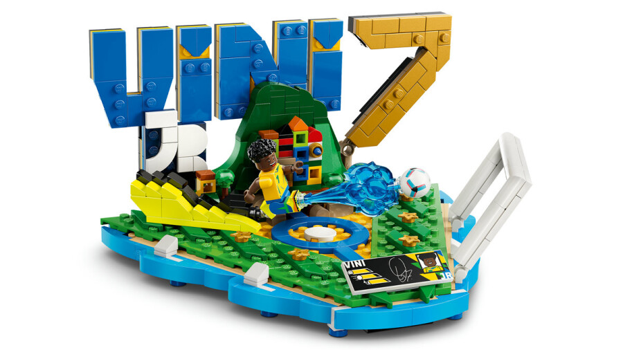 43027 LEGO® Editions Vini Jr. – Unutulmaz Futbol Anları - Resmi LEGO ...
