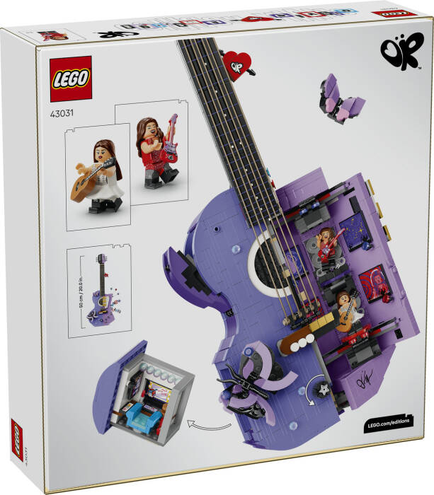 43031 LEGO® Editions Olivia Rodrigo'nun İki Renkli Gitarı - 7