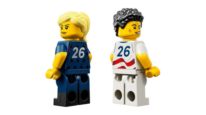 43033 LEGO® Editions 2026 ABD Futbol Milli Takım Forması - 4