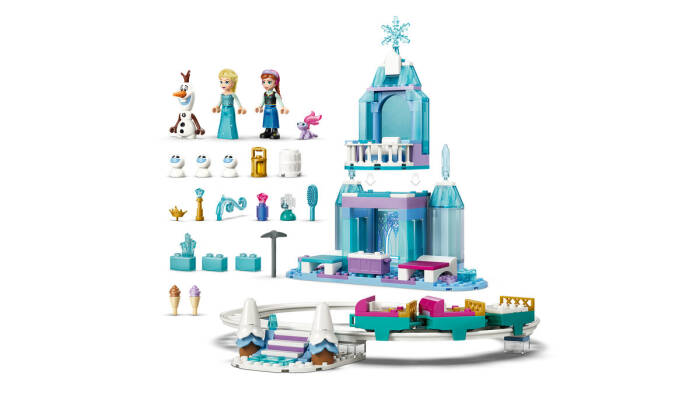 43281 LEGO® │ Disney Princess Elsa'nın Buz Şatosu ve Kar Kızağı Macerası - 6