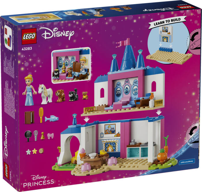 43283 LEGO® │ Disney Sindirella Hayvan Dostları Şatosu - 7