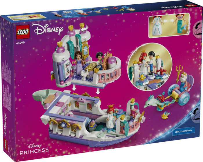 43299 LEGO® │ Disney Ariel'in Kraliyet Düğün Gemisi - 7