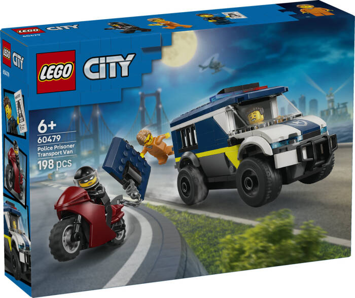 60479 LEGO® City Polis Mahkum Nakliye Aracı - 2