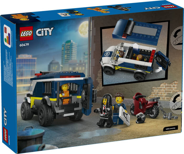 60479 LEGO® City Polis Mahkum Nakliye Aracı - 3
